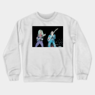 Billy Sheehan and Paul Gilbert Mr Big Photograph Crewneck Sweatshirt